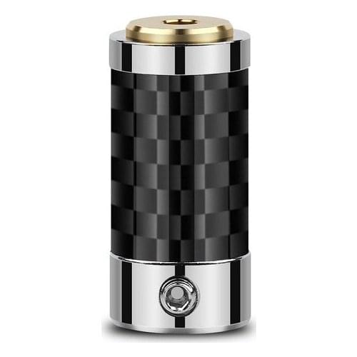 2.5mm 3.5mm Female Earphone Jack Carbon Fiber Audio Wire Connector 3 Contact Plug Bright Shell Headphone Metal Adapter Black