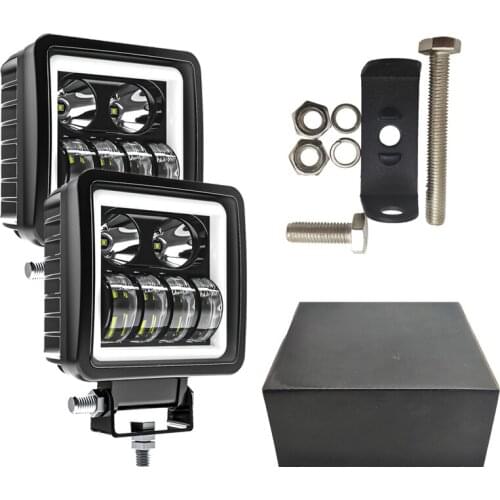 Car LED Bar Worklight 40W Offroad Work Light 12V Light Fog Lamp 4x4 LED Tractor Headlight Bulbs Spotlight for Truck ATV 4 i