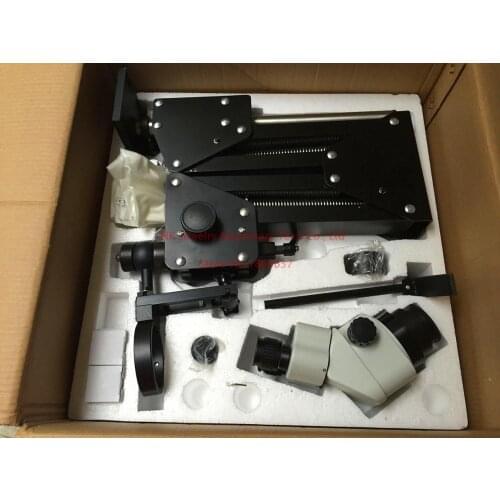 Hot Sale Jewelry Tools for Sale 7X-45X Binocular Microscope with Acrobat Stand Microscope Camera VGA Output