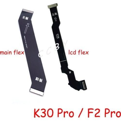 For Xiaomi Redmi K30 4G / K30 Pro 5G / Poco F2 Pro Main MotherBoard Connect Ribbon LCD Display USB Charging Mainboard Flex Cable