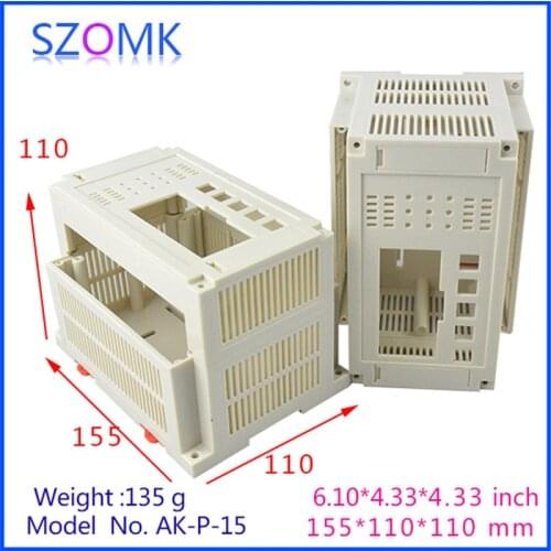 Customizable electronics enclosures for pcb (10 pcs)155*110*110mm plastic equipment case plastic screw box szomk junction box
