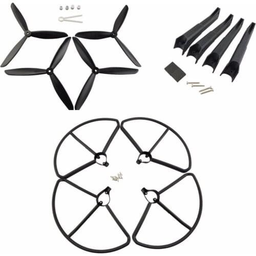 Hubsan X4 H501S H501C H501A/H501C/H501M/H501S W/H501S pro landing gear/propeller/protective cover UAV parts + Black