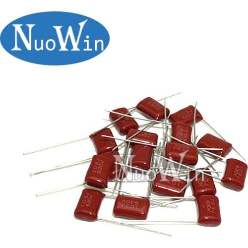 500pcs CBB Polypropylene film capacitor pitch 10mm 15mm 630V 400V 250V 450V 100nF 220nF 330nF 470nF 680nF