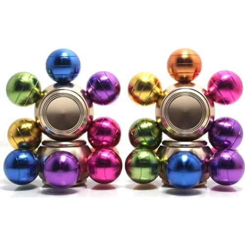 Colorful Spinner High Speed Bearing Fidget Toy,Fidget Spinner Metal Hand Stress Relief Toys for Adults Children