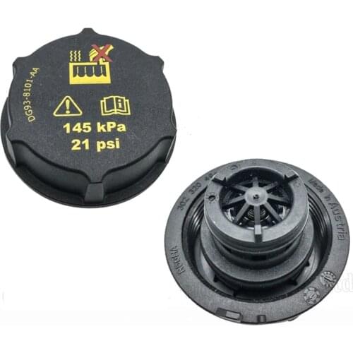 Radiator Coolant Cap Reservoir Tank for Ford Volvo / DG93-8101-AA / 31368311