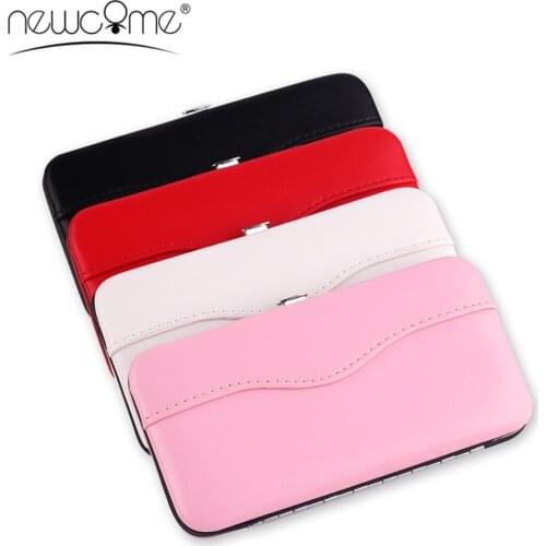 NEWCOME Professional Eyelash Tweezers Storage Bag Makeup Tools Case Eyelash Extension Salon for Tweezers Brushes Lashes Tool