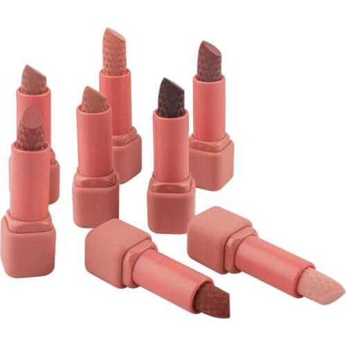 Nude Lispstick Private Label Wholesale Matte Lipsticks Custom Logo Lip Makeup Cosmetics Set High Quality Waterproof