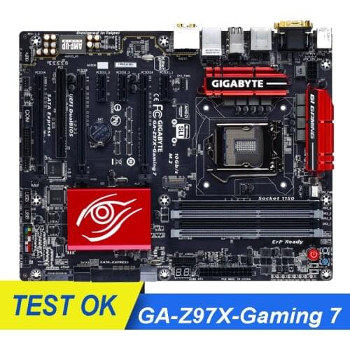 GIGABYTE GA-Z97X-Gaming 7 Original Motherboard LGA 1150 Intel Z97 DDR3S ATA III for Z97X-Gaming 7ATX Intel Desktop Mainboard