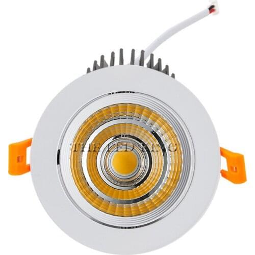 LED Downlight 18W 15W 12W 9W 7W Waterproof Warm White Cold White Recessed LED Lamp Spot Light AC 185-265V Free shipping