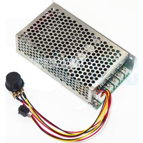 High Quality 12100-H DC 10V-50V 100A 0.01-5000W Programable Reversible DC Motor Speed Controller PWM HHO Control Forward Reverse