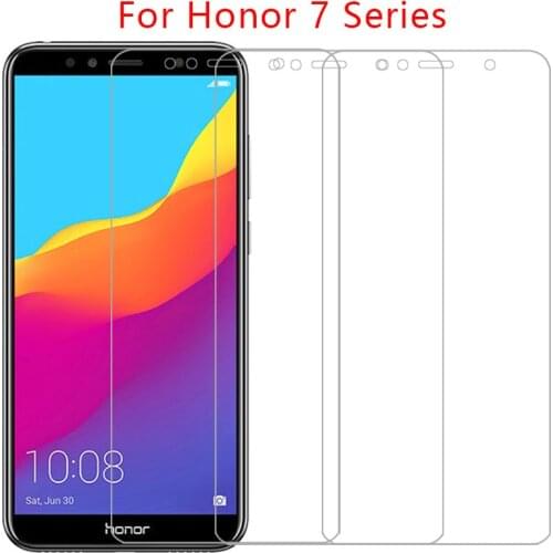 Protective glass on honor 7s 7x 7c 7a pro screen protector tempered glas for huawei honer 7 a c s x film a7 x7 c7 s7 7apro 7cpro