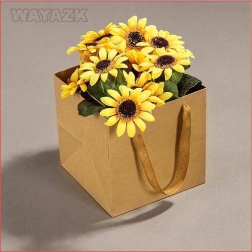 100PCS/lot) 260gsm brown paper bag shopping
