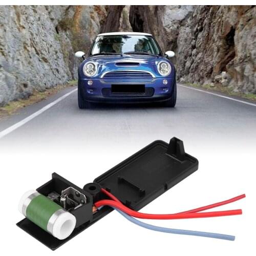 17117541092R Brand New Black Car Engine Cooling Radiator Fan Motor Resistor fit for Mini Cooper R50 R52 R53 2003-2008