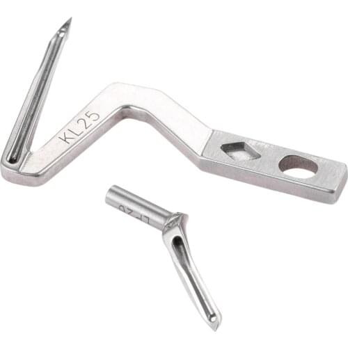 2pcs/set Steel Lower Looper KL25 Upper Looper LP26 737/747/757 Overlock Industrial Sewing Machine Looper