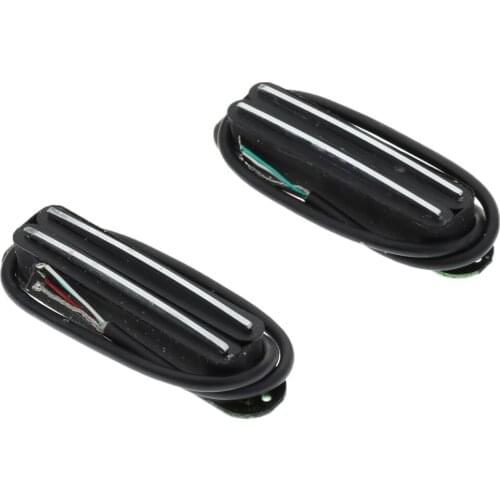 Pickup Dual Hot Humbucker Rail for Electric Guitar 2 Pcs of Pack