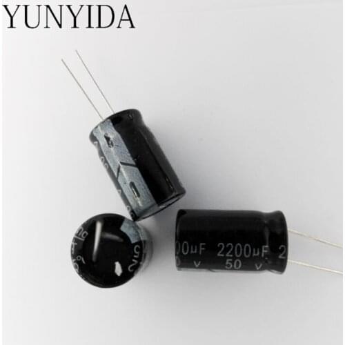 Aluminum electrolytic capacitor 50V 2200uf 5PCS