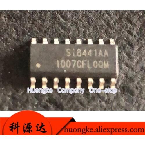 5pcs/lot SI8441 SI8441AA-D-IS SI8441AA SI8441BB-D-IS SI8441BB SI8441AB-D-IS SI8441AB SOP LOW-POWER QUAD-CHANNEL DIGITAL ISOLATOR