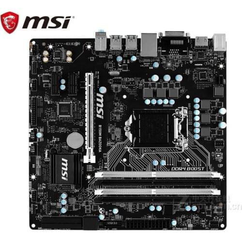 Used mainboard MSI B150M BAZOOKA desktop motherboard for intel B150 LGA1151 DDR4 M-ATX Original PC