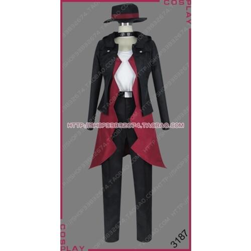 Bungou Bungo Stray Dogs: Dead Apple Port Mafia Chuuya Chuya Nakahara Outfit Anime Manga Cosplay Costume S002