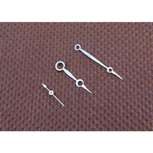 Hour/Minute/Second Silver Watch Hands Needle Set For ETA 6497 6498 ST36 Movement Dial Hands Needle Set Replacement Hands Silver