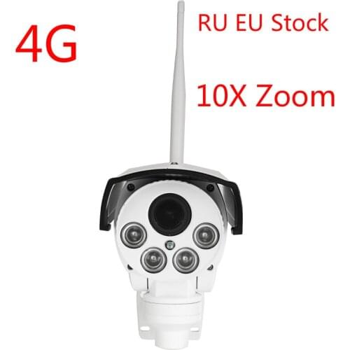 5MP Sony IMX 335 10X Zoom 4G 3G Wifi IP PTZ Bullet Cameras P2P Onvif 5MP HD Human Recognition IP CCTV Cameras