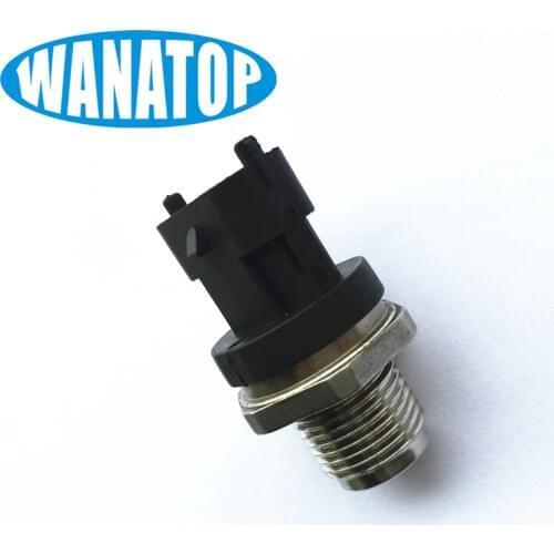 0281002846 Fuel High Pressure Sensor 0281002472 2831362 3947258 1408233 1408346 3230182500 504053982 For IVECO DAF VOLKSWAGEN