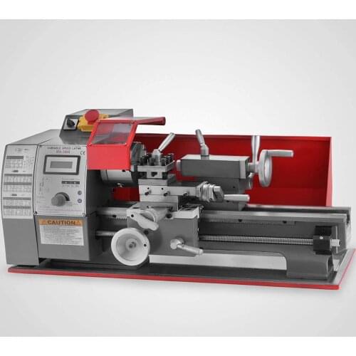 DIY 600W 180CC Mini Metal Turning Lathe Machine Motorized Metalworking Wood Lathe