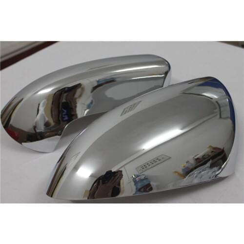For Nissan Qashqai J10 2007 2008 2009 2010 2011 2012 2013 2pcs Abs Chrome Rearview Side Door Mirrors Cover Trim Car Styling