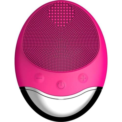 Face Washing Instrument Wireless Charge Electric Waterproof Bamboo Clean Pores Charcoal Silicone Facial Cleansing Devices