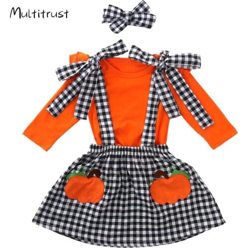 3PCS Sets Newborn Baby Boys Girls Clothes 2020 Summer Little Wizard Arrived Tops T-shirt+Halloween Pants+Hat Infant Baby Outfit