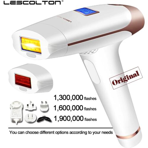 Lescolton T009i Ipl Laser Hair Removal Device Face Arm Leg Bikini Photoepilator 1300000 Flashes Painless Epilator For Women