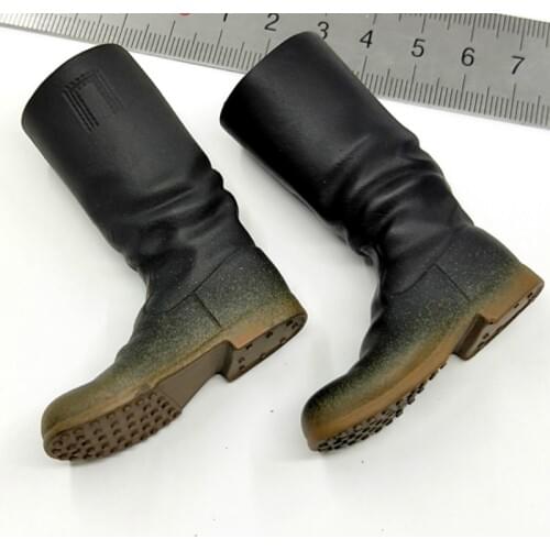 1/6 Scale Male Soldier Boots WWII Hollow Mens Shoes Model for 12in Action Figure Phicen JIAOUL Doll Toys