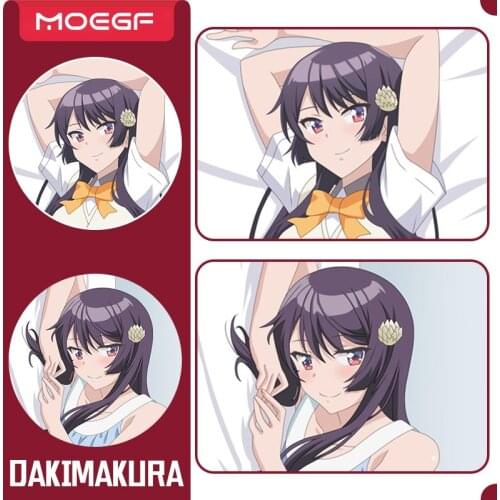 Osamake Romcom Where The Childhood Friend Won't Lose Dakimakura Character Pillowcase Shirokusa Kachi Hugging Body Pillow Anime