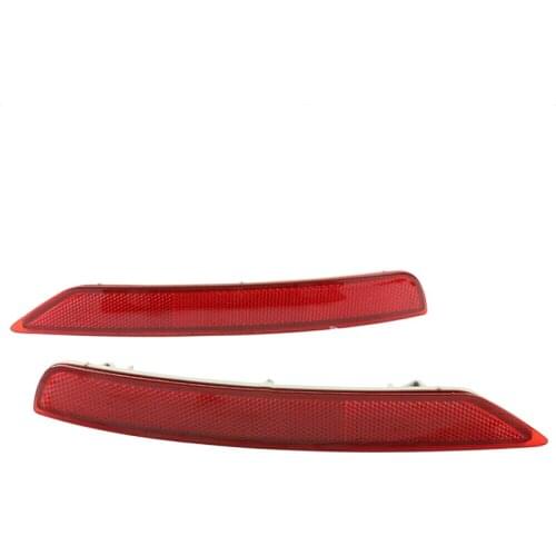 Pair Red Rear Bumper Trim Reflector 84281SC010 84281SC000 for Subaru Forester 2009 -2017