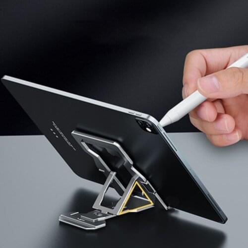 CellPhone Stand Fully Foldable Adjustable Desktop Phone Holder Cradle Dock Compatible with Phone iPad Mini Tablets Phone