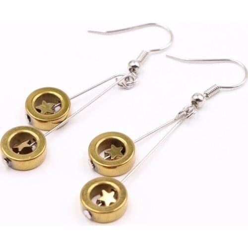 REACHLIN ДРАГОЦЕННОСТИ Women's Gold Earrings