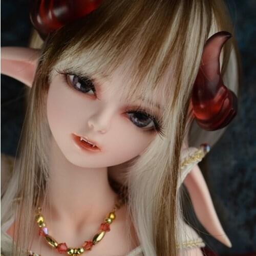 1/4 scale nude BJD with face up Human or Elf MSD Joint doll Resin figure model toy,not include clothes,shoes,wig and other D2170