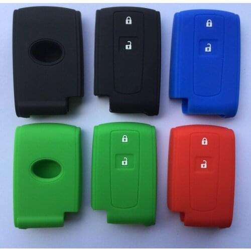 For Toyota VERSO Corolla Prius 2 Button Silicon Remote Key Holder Cover Case