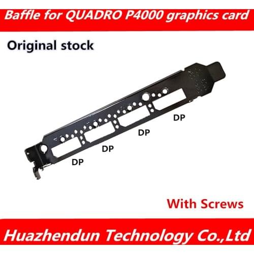 Brand New Original Baffle for Quadro P4000 8GB Professional Graphics Card DP Interface Blank Spot 5pcs Free Shipping