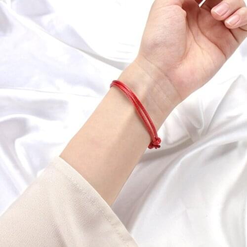 Lovers Hand Rope Korean Wax Thread Wish Rope Charm Lady Foot Rope Love Promise Jewelry Accessories Party Daily Wear