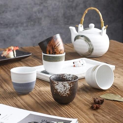 Japanese Sushi Tea cups , For Hot Green Tea, Matcha Tea Japanese Gifts 150ml