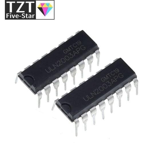 10PCS ULN2003AN DIP16 ULN2003A DIP-16 ULN2003 ULN2003APG DIP new and original IC