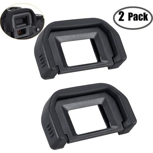 2 Pcs Camera Eyecup Eyepiece EF for Canon Replacement Rebel T6s T6i T6 T5i T5 T4i T3i T3 T2i EOS 300D 350D 400D