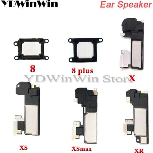 50pcs Earpiece Ear Speaker for iPhone 6 6S 7 8 Plus X XS max XR 5 5S SE 5C Sound Flex Cable Replacement Repair Parts