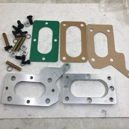 SherryBerg fajs EMPI carburettor carb carburetor Manifold Adapter for Mazda B2600 Pickup for Weber 32/36 38/38 DGV DGEV DGAV