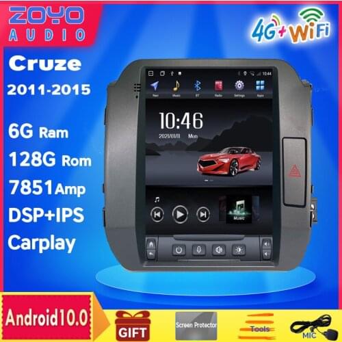 64G 8 Core Android 9.0 os 10.4 inch vertical screen Tesla style car gps radio navigation carplay for KIA Sportage R 2011-2015