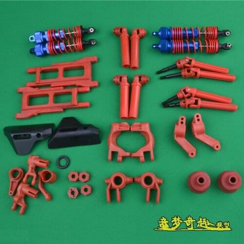 REMO HOBBY HQ727 1/10 RC Car spare parts Shock absorber A arm Drive shaft C block Steering knuckle gear etc
