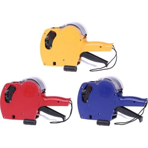 MX-5500 EOS 8 Digits Price Portable Tag Gun Labeller Paper + 2 Ink Roller New