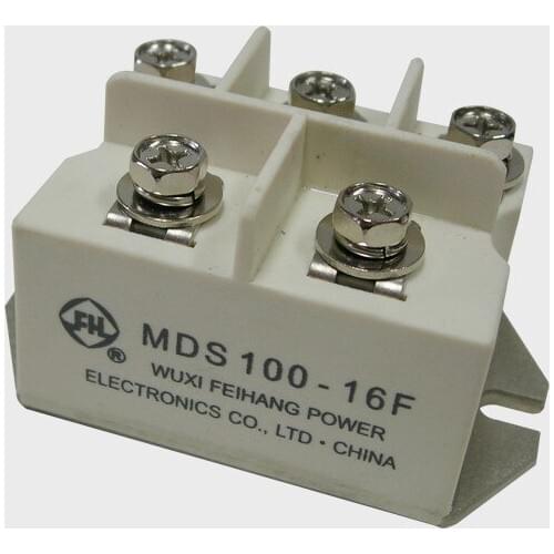 Rectifier control module : MDS100-16F 100A 1600V / MDS75-16F 75A 1600V ( Mounting dimensions 60*42 )