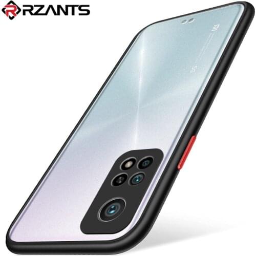 Rzants For Xiaomi Mi 10T Xiaomi MI 10T Pro Case Soft Matte Casing Air Bag Protection Ultra Slim Thin Clear Cover